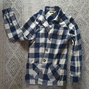 Flannel Button Down Shirt